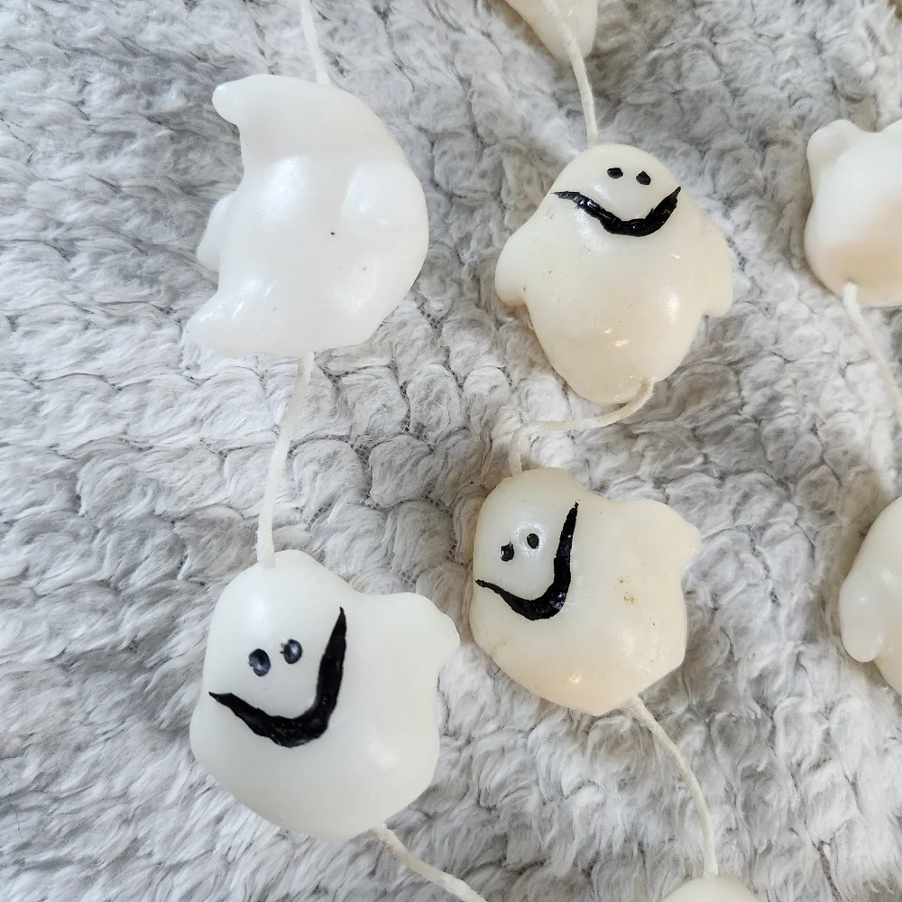 Mini Halloween Ghost Candles